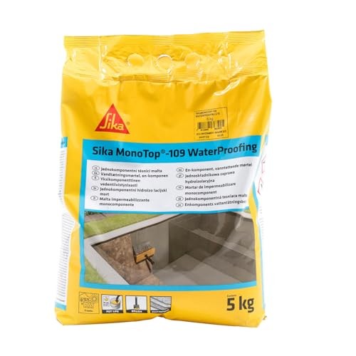 Sika - Sika Monotop 109 Waterproofing, Grigia - Malta cementizia monocomponente