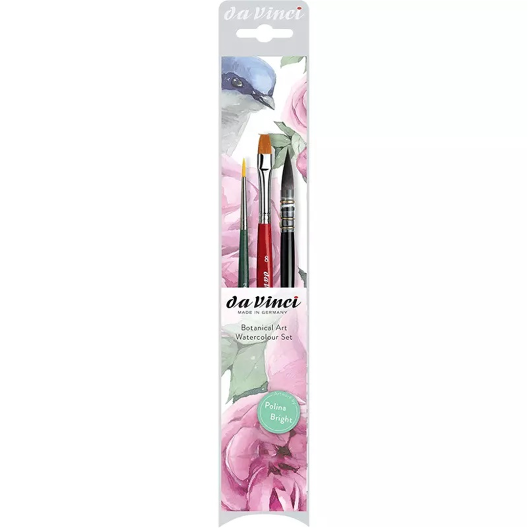Set Botanical Art Watercolour  | Da Vinci