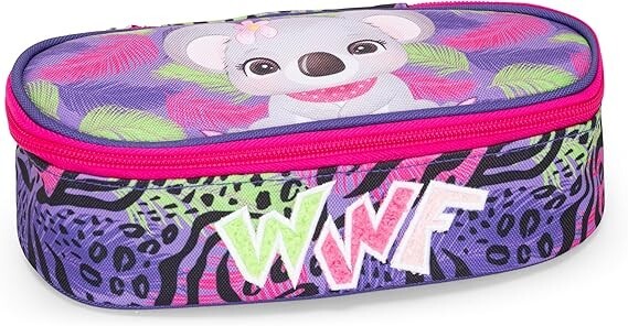 ASTUCCIO SCUOLA OVALE ORGANIZZATO WWF ILLUSTRATO