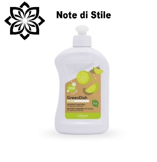 Brilhome GreenDish 'Limone' (con Saponaria officinalis) - Chogan - BH0008
