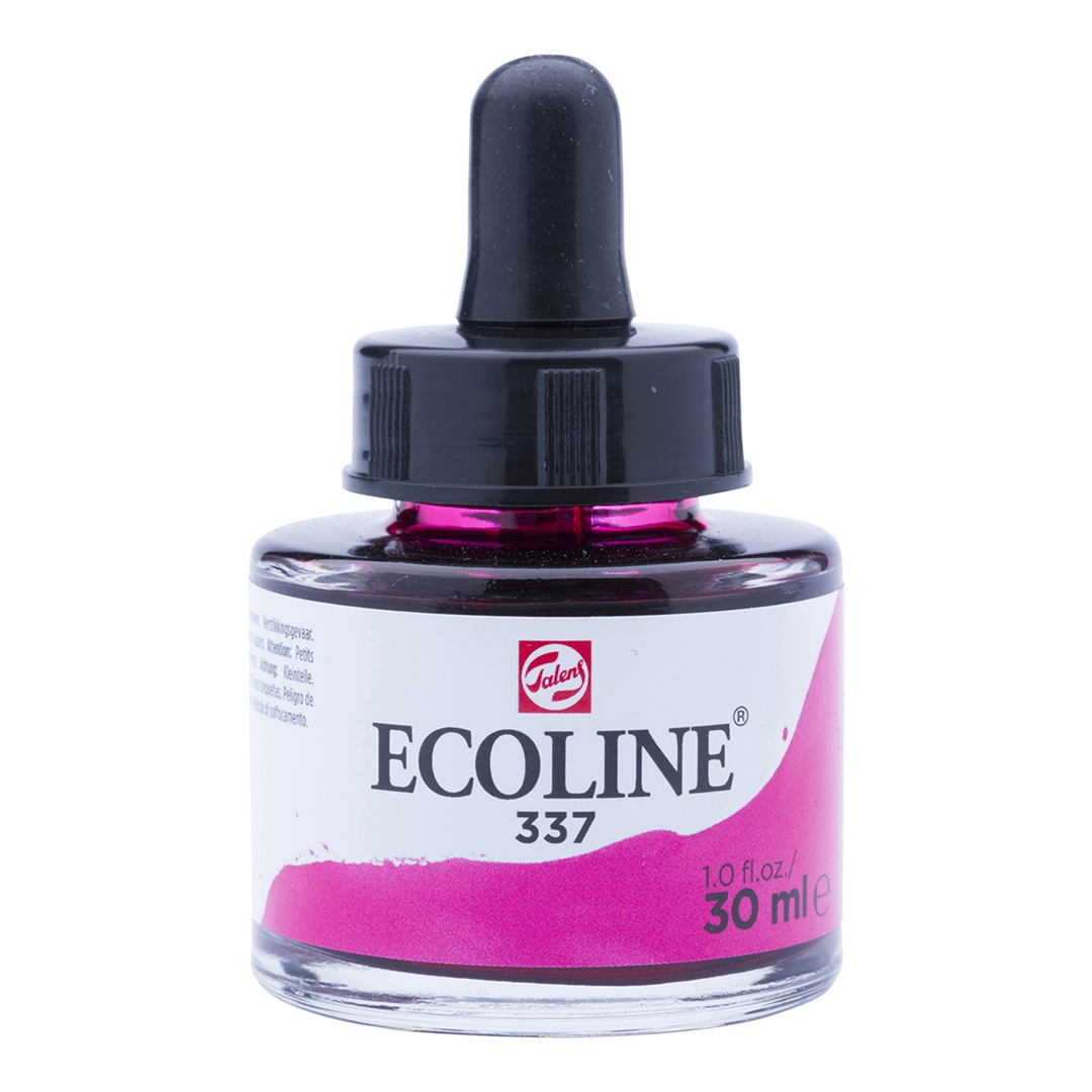 Acquerello Ecoline Con Contagocce Ml.30 Magenta | Talens
