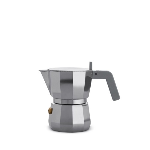 ALESSI CAFFETTIERA ESPRESSO LA NUOVA MOKA 3 TAZZE Alluminio DC06/3