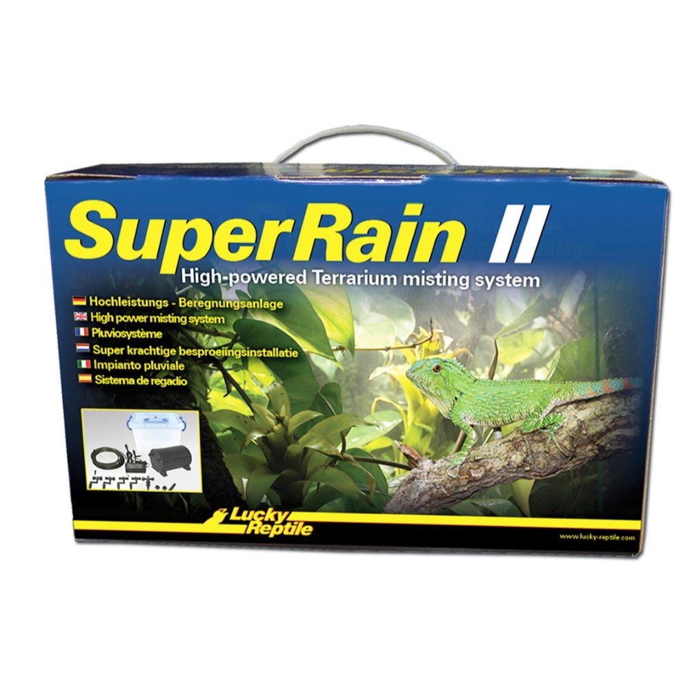 Lucky Reptile Super Rain II  sistema di nebulizzazione per terrari