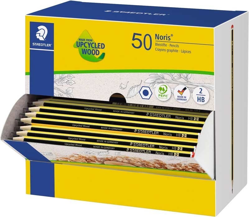 STAEDTLER ESPOSITORE MATITE NORIS N°2 HB CFx 50 PZ 120HBCAPLB