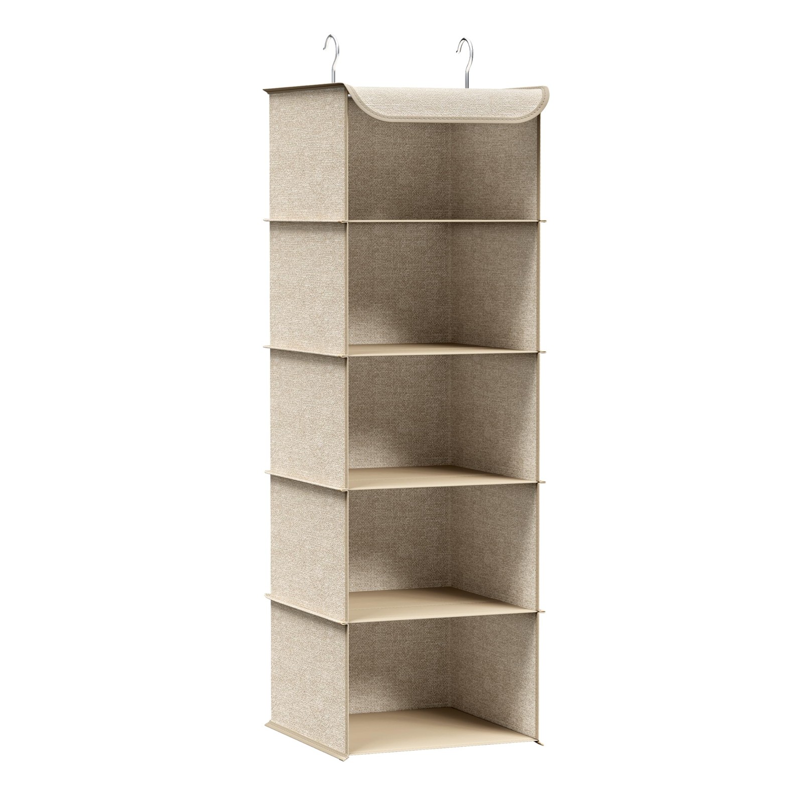 SONGMICS Portaoggetti da Appendere, Organizer Armadio da Appendere, Pieghevole e