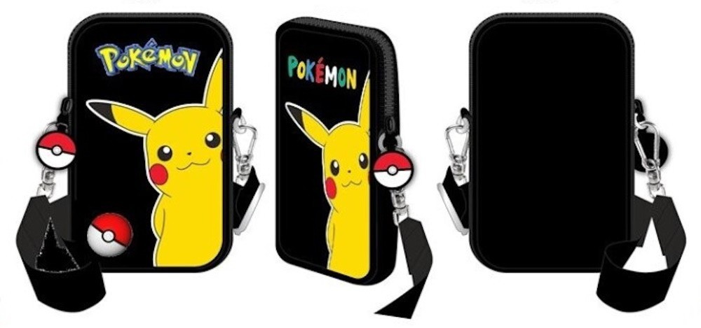 Borsetta tracollina porta cellulare deluxe Cm. 11x18 - Pokemon