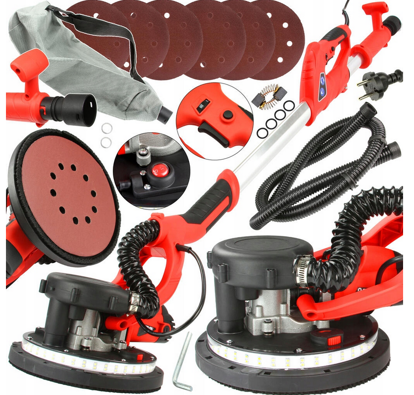 Levigatrice A Secco 225Mm Giraffa 1800W, Marpol M90205