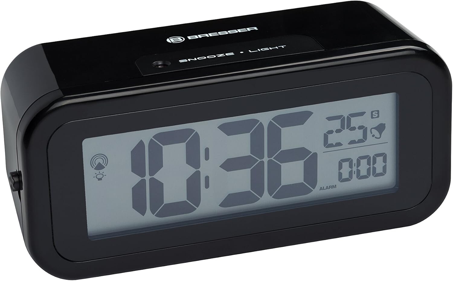 BRESSER Sveglia radiocontrollata BRESSER MyTime Amber nero