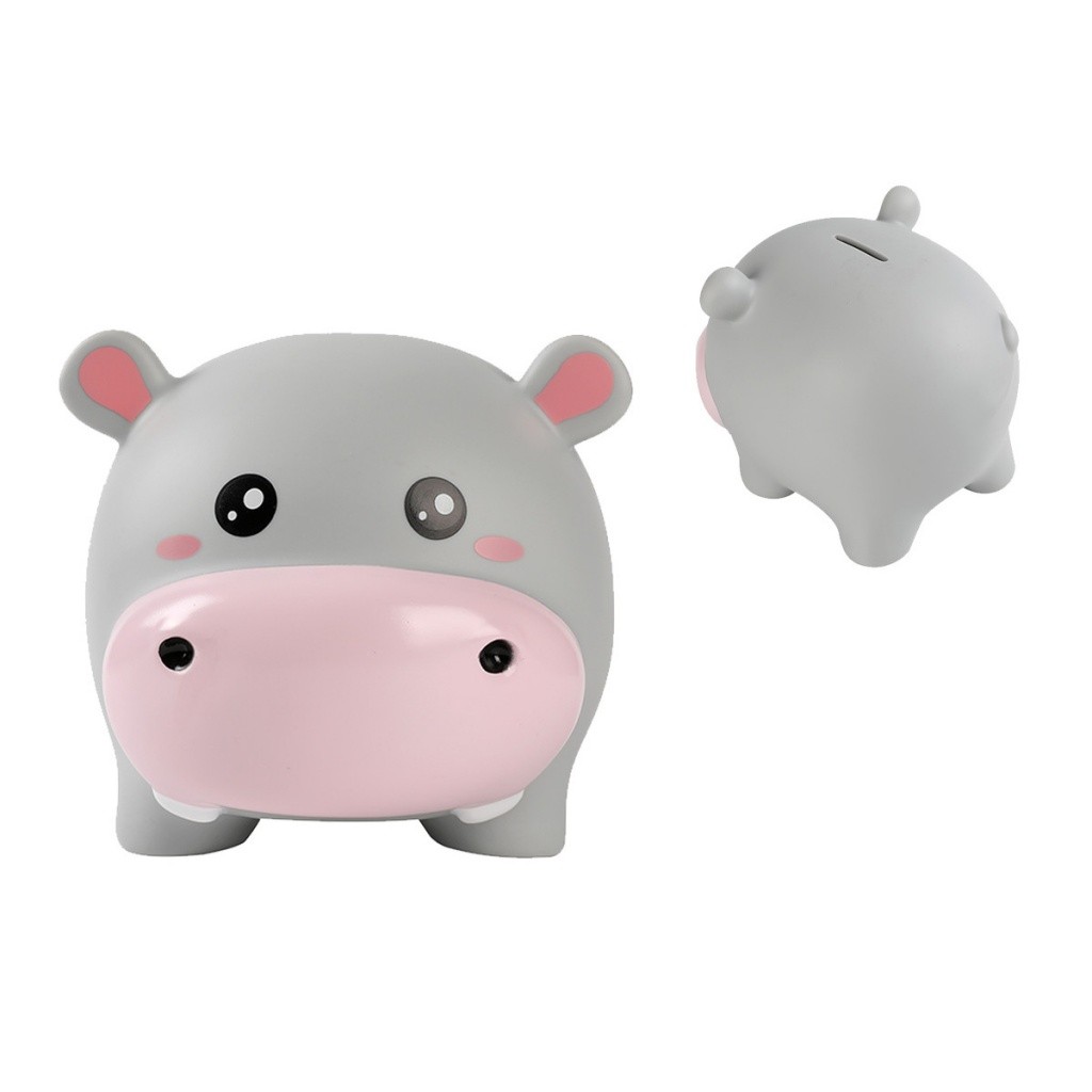 ITotal - Salvadanaio in plastica Hippo