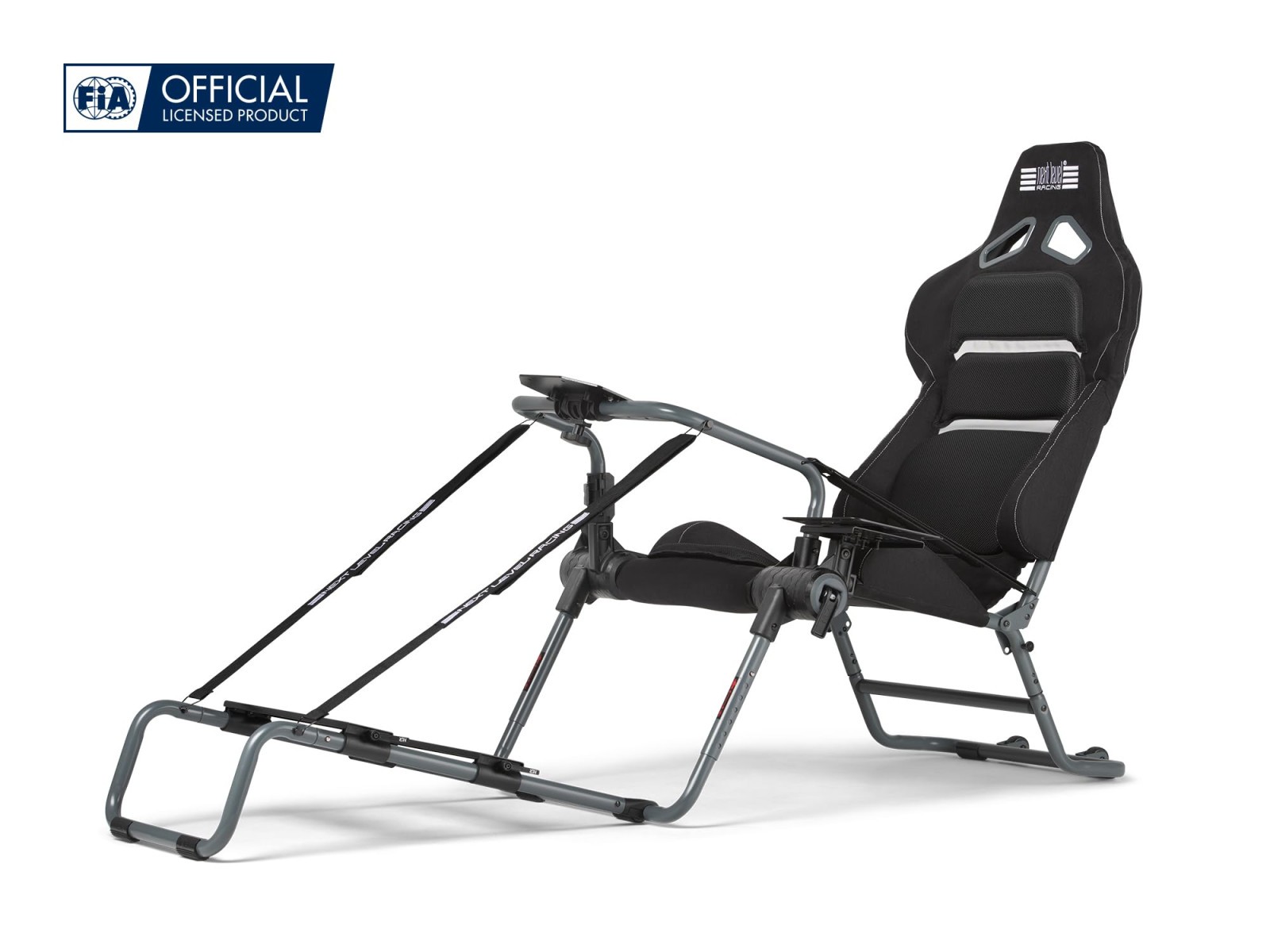 Next Level Racing GTLite Pro NLR-S031GR Simulatore di Guida Pieghevole Grigio 13