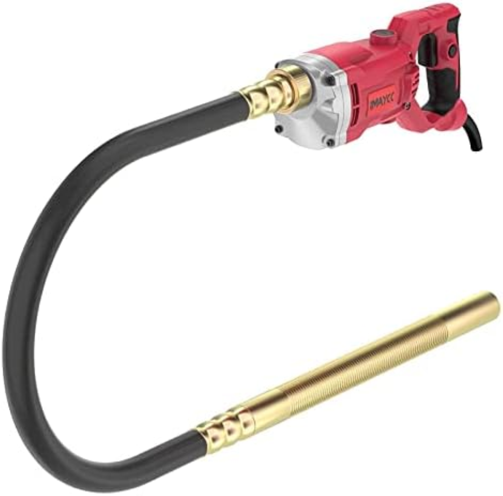 IMAYCC Vibratore Calcestruzzo, Aggiornato 1500W Potente Vibratore, Vibratore a V