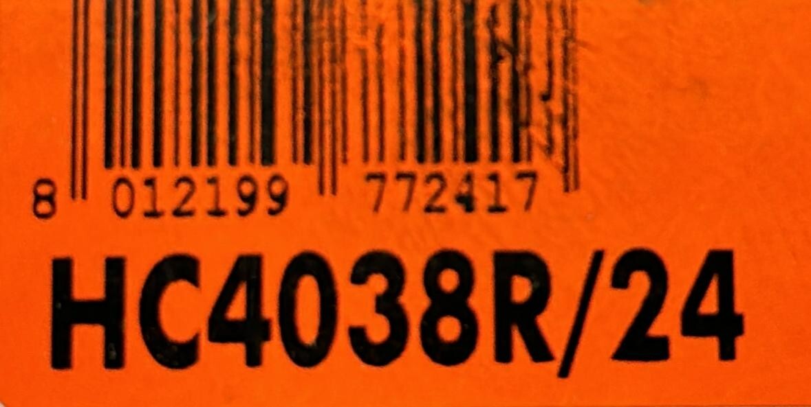 BTICINO HC4038R/24 - 10A 250V PULSANTE NO SPIA ROSSA - BTI HC4038R/24 AXOLUTE