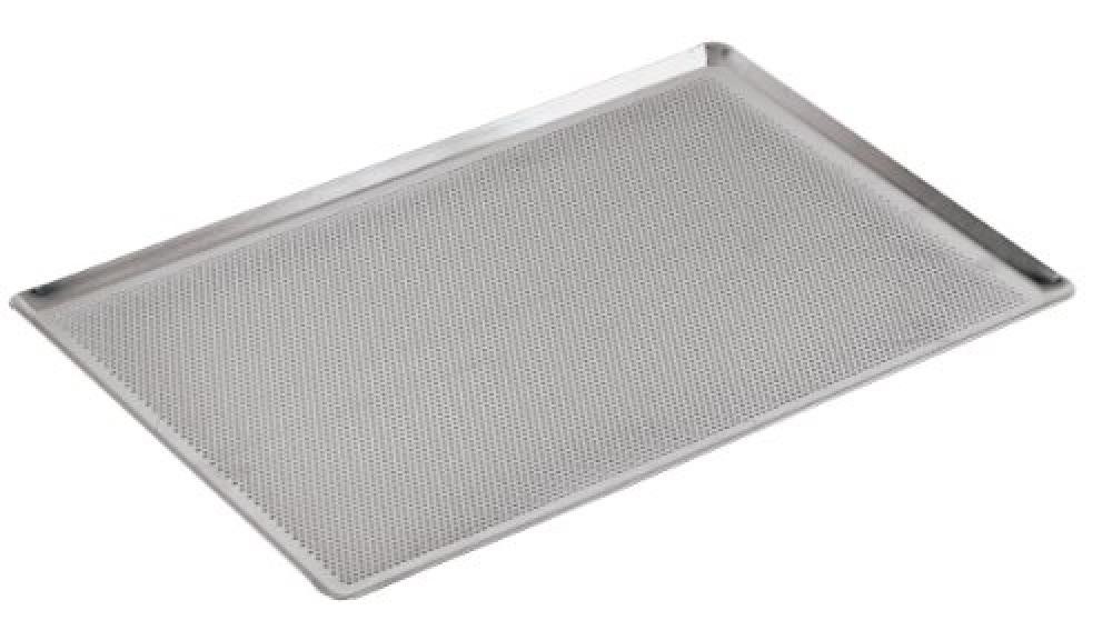 (TG. Dimensioni 32,5x53 cm) Demarle 41756-32 Teglia Fondo Forato Bordi 45 Gradi,