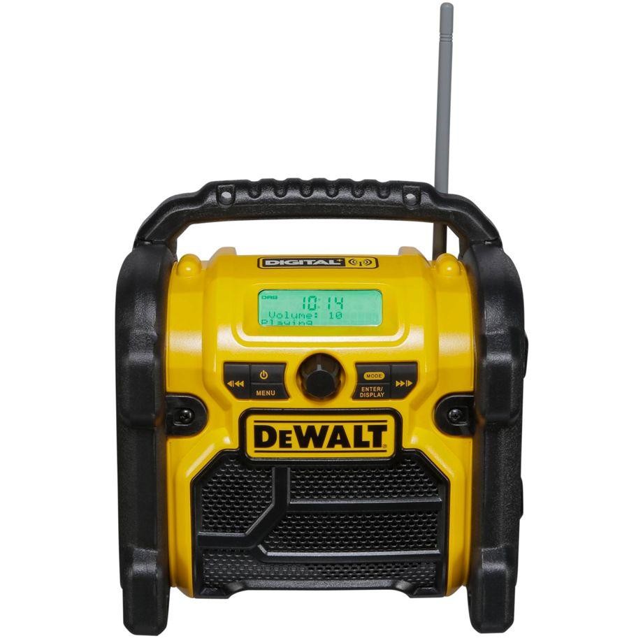 DeWalt DCR020-QW XR Li-Ion Kompakt-Radio con DAB+ Mod. DCR020-QW EAN 50350484592