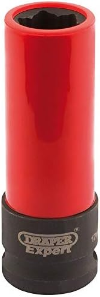 Draper Awns/17MMBENZ 17 mm Wheel nut socket per Mercedes Benz S, blu