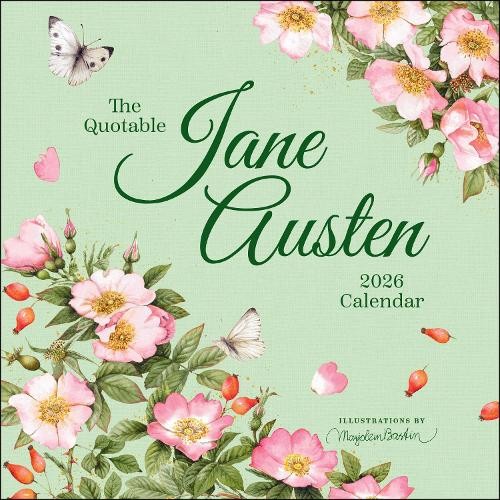 The Quotable Jane Austen 2026 Wall Calendar (PRESALE 08/07/2025)