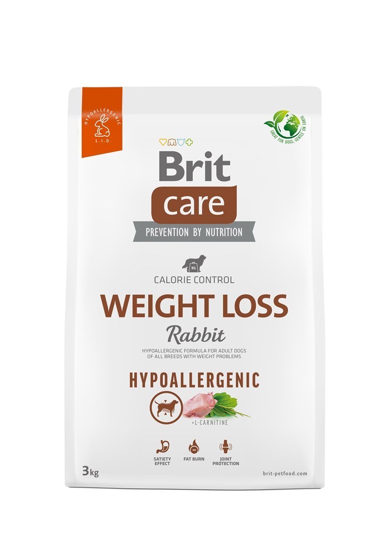 Brit Care Dog Hypoallergenic perdita di peso 3 kg