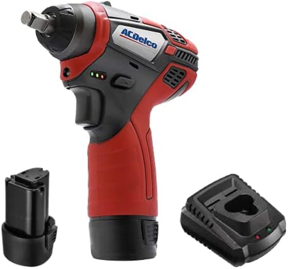 ACDelco ARI12104P G12 Lithium-Ion 12V (10.8V) 3/8"Cordless Impact Wrench Electri
