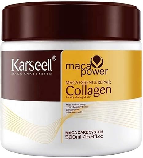 Karseell MACA CARE SYSTEM Maschera per Capelli Maschera Capelli Ristrutturante S