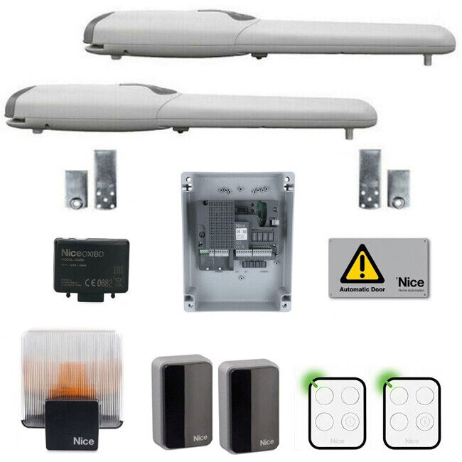 Kit Automazione Per Cancello WG4000 230V 220V 2mt Wingo 4000 NICE WINGO4BDKIT