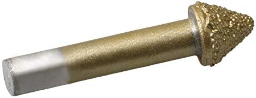 BQLZR 60 Gradi Testa Brasata Diamante CNC Router Bit Strumenti Rotary Burrs per