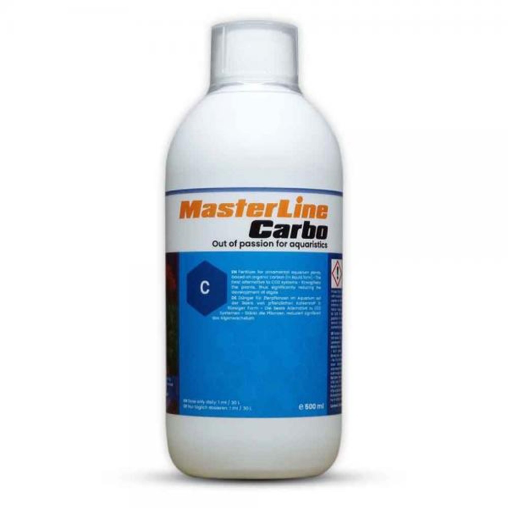 MasterLine Carbo 500ml fertilizzante a base di carbonio per piante acquatiche