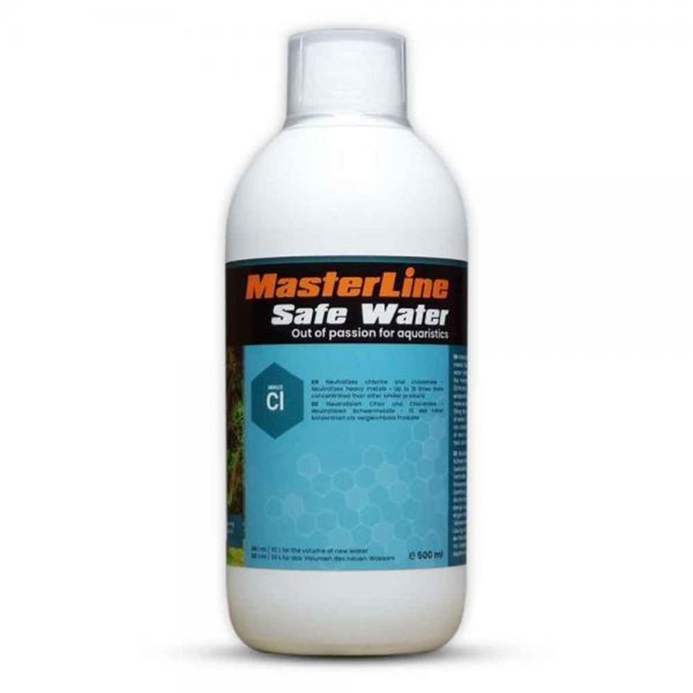 MasterLine Safe Water 500ml biocondizionatore per acqua dolce