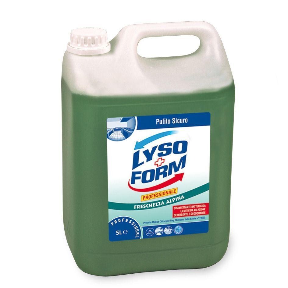 LYSOFORM DETERSIVO PAVIMENTI FRESCHEZZA ALPINA 5 LT