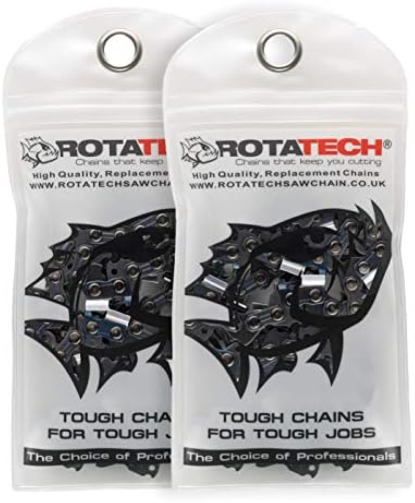 X2 (due) Rotatech 1,1 mm catena per motoseghe Bosch AKE 35/AKE 35-17S/AKE 35-18S