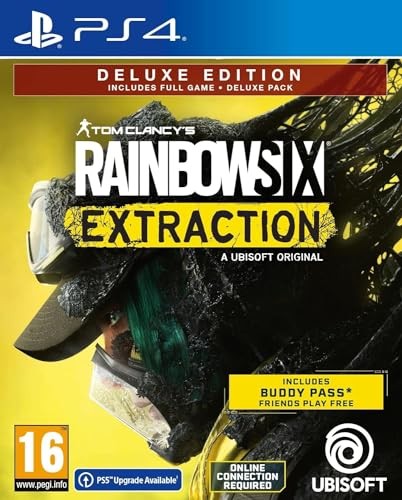 PS4 Tom Clancy`s Rainbow Six: Extraction - Deluxe Edition /PS4 Game NUOVO