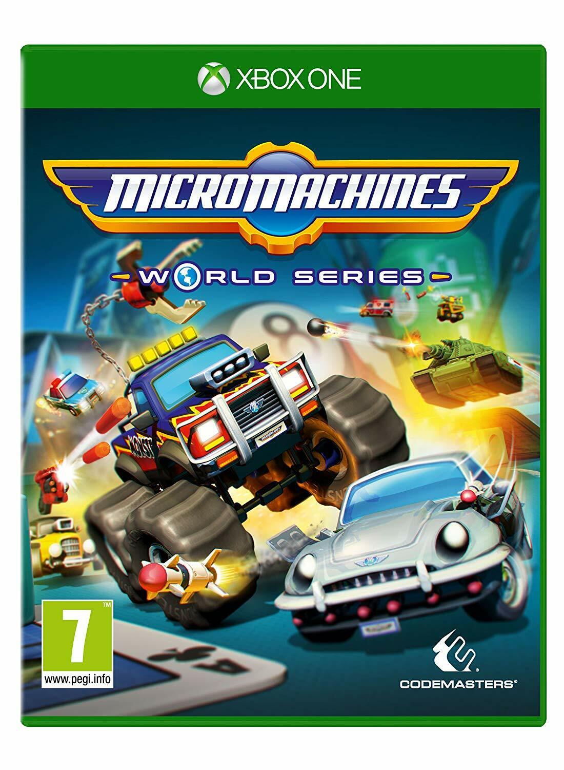 MICRO MACHINES WORLD SERIES - XBOX ONE GIOCO ITALIANO CARS AUTO PAL NUOVO