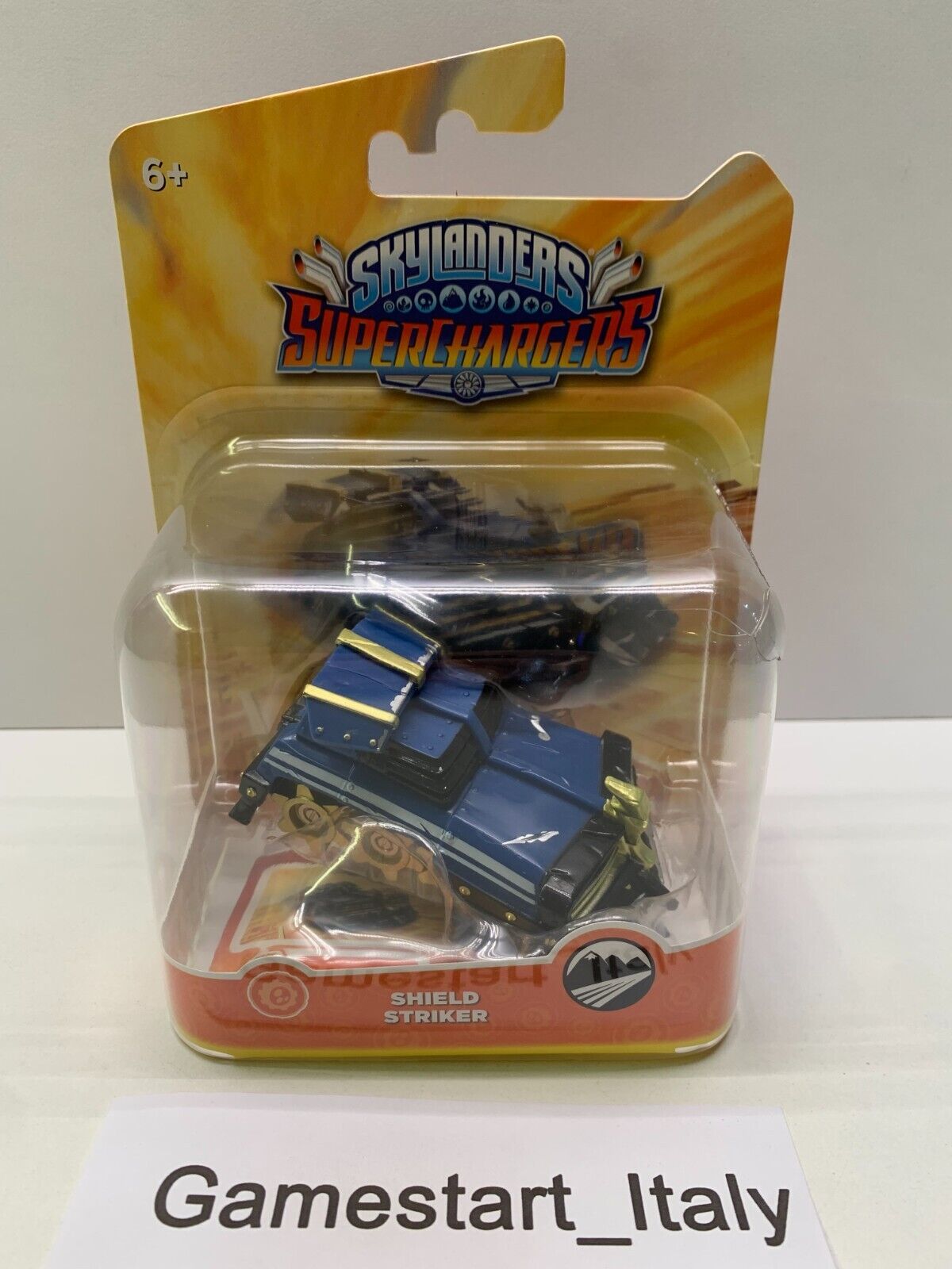 SKYLANDERS SUPERCHARGERS SHIELD STRIKER - NEW SEALED NUOVO SIGILLATO
