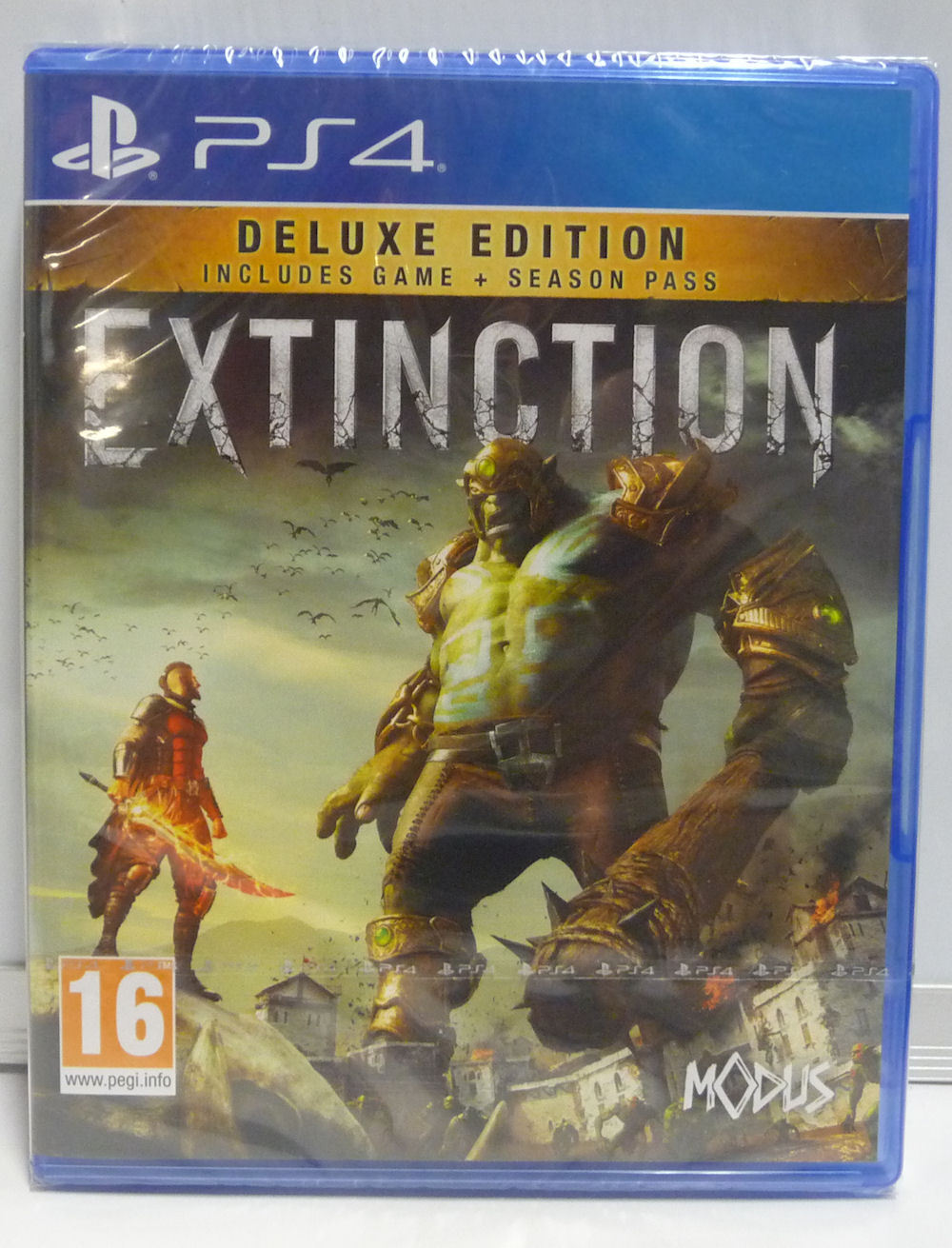 EXTINCTION DELUXE EDITION  SONY PS4 PAL NEW SEALED SEASON PASS REGION FREE