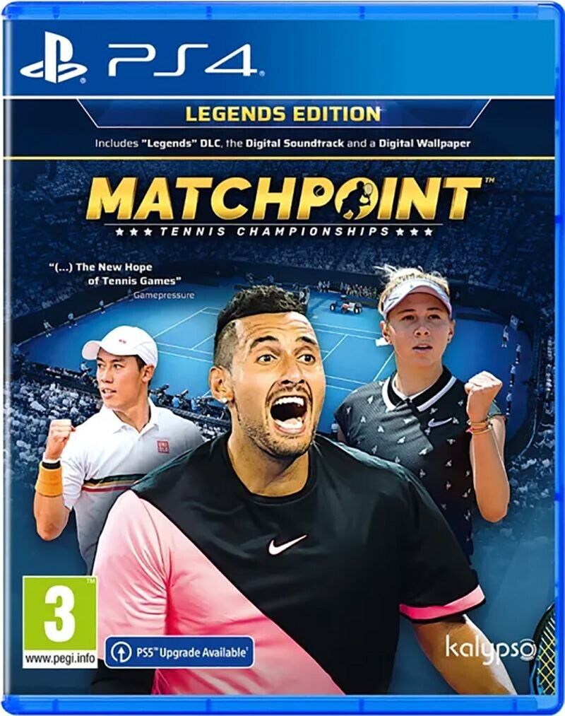 Matchpoint Tennis Championships (Legends Edition) Juego para PlayStation 4 PS4