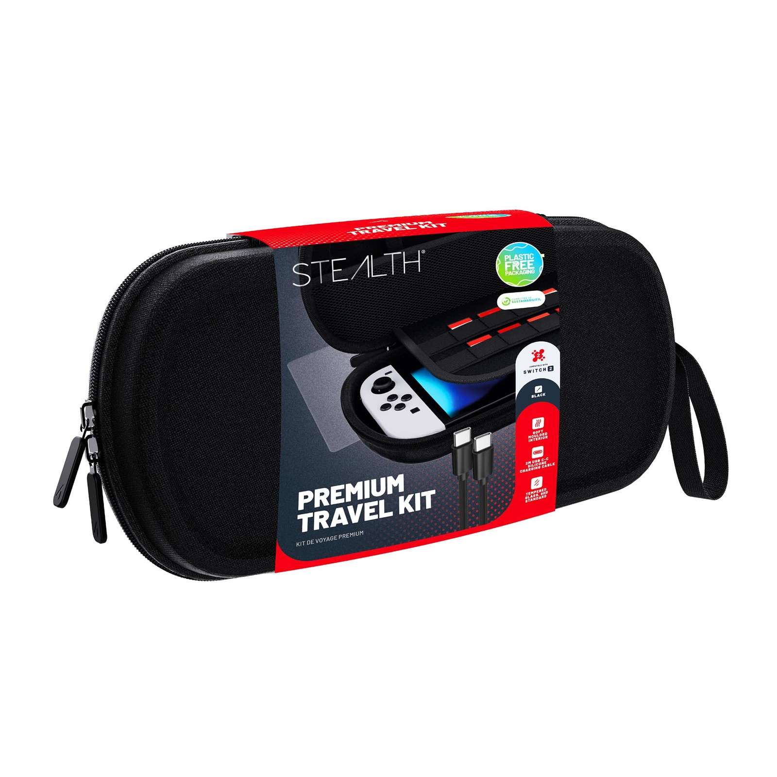 STEALTH Handheld Console Travel Kit Compatible with Switch 2 - (Nintendo Switch)