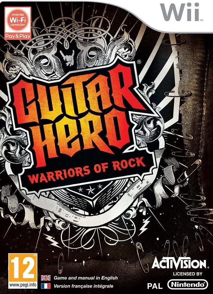 Guitar Hero Warriors Of Roccia Wii Nuovo Sigillato Versione UK 6