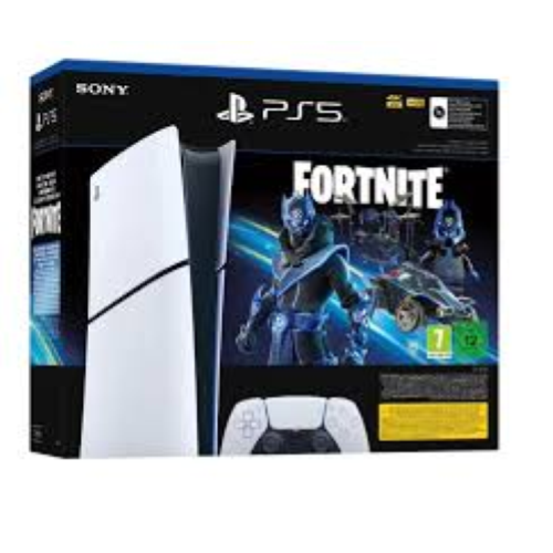 Sony Ps5 Console 1tb Bianca Digital + Voucher Fortnite Cobalt it