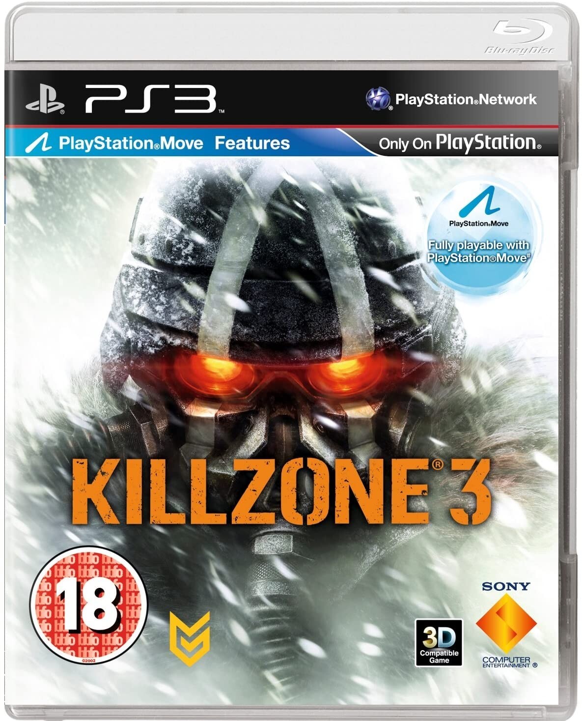 Killzone 3 PS3 NUOVO Sigillato Versione UK