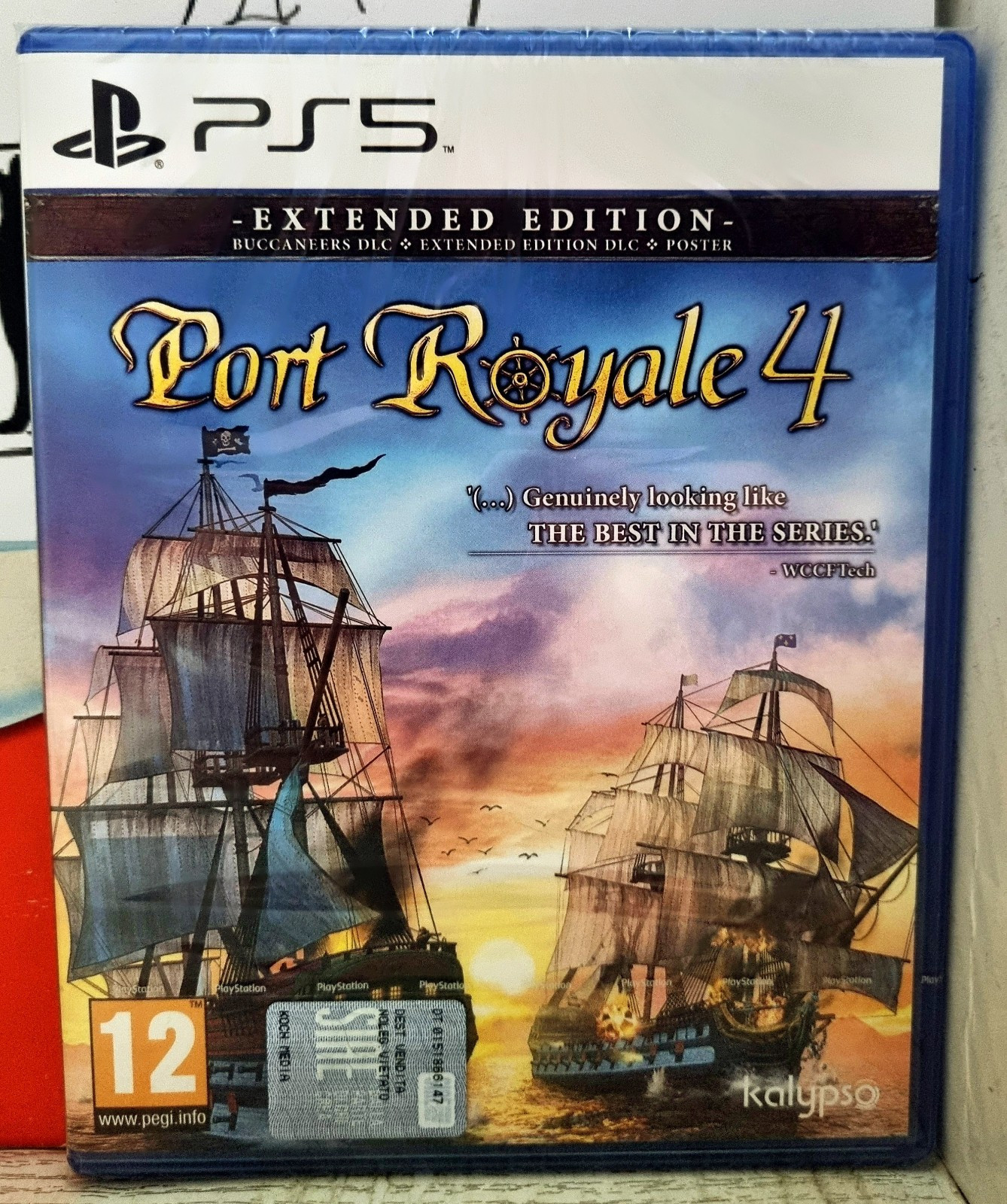 PORT ROYALE 4 EXTENDED EDITION PS5 PLAYSTATION 5 STRATEGIA ITALIANO/SPAGNOLO NEW