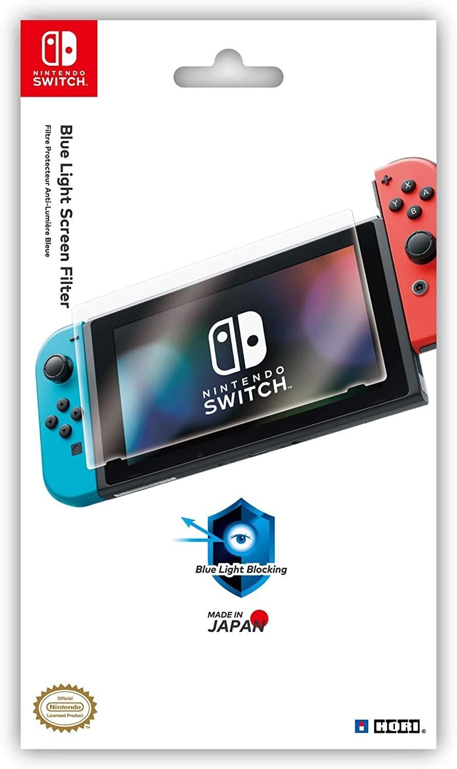 Hori Nintendo Switch Blue Light Screen Filter (Blue Light Bloc (Nintendo Switch)