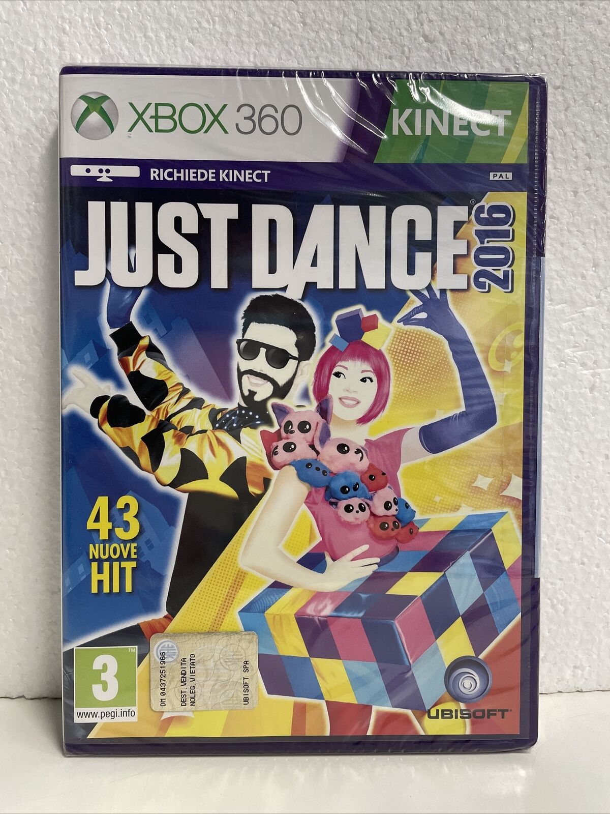 JUST DANCE 2016 - XBOX 360 - richiede kinect - nuovo