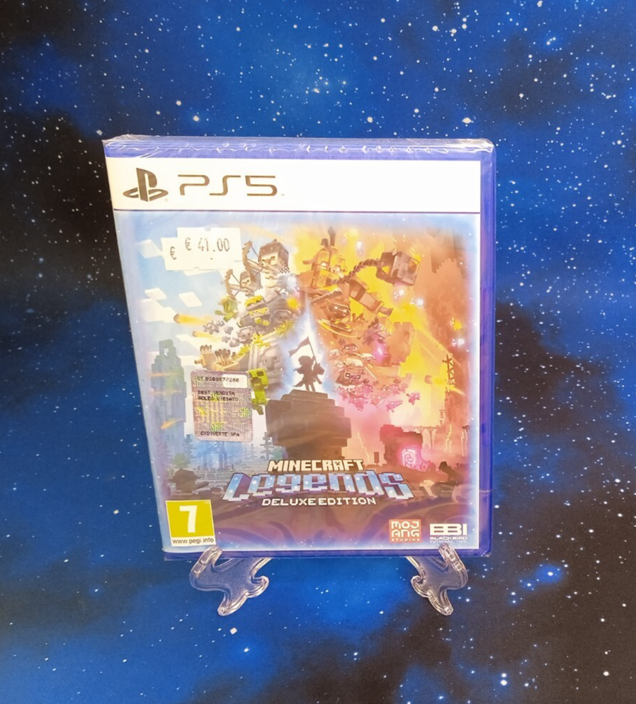 MINECRAFT LEGENDS DELUXE EDITION PLAYSTATION 5 MOJANG STUDIOS BBI INTERACTIVE