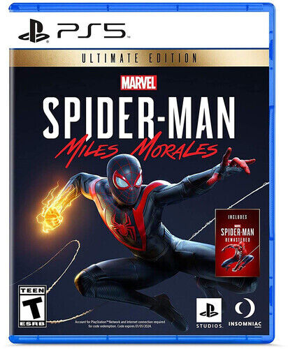 Spider-Man: Miles Morales Ultimate Edition - PLAYSTATION 5, Nuovo