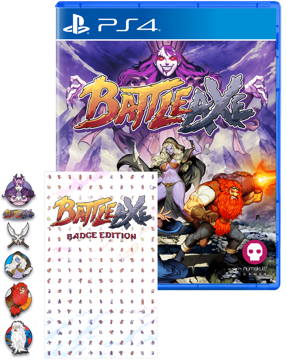 Battle Axe Badge Edition PS4