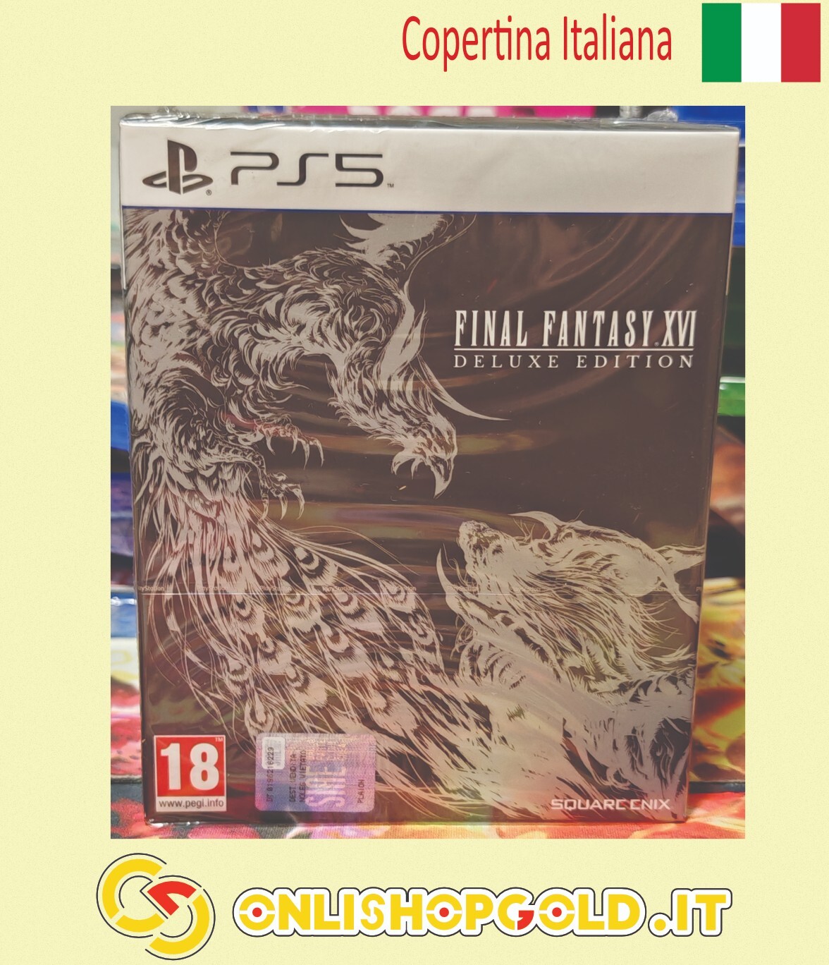 Final Fantasy XVI Deluxe Edition Videogioco Sony Playstation 5 Italiano