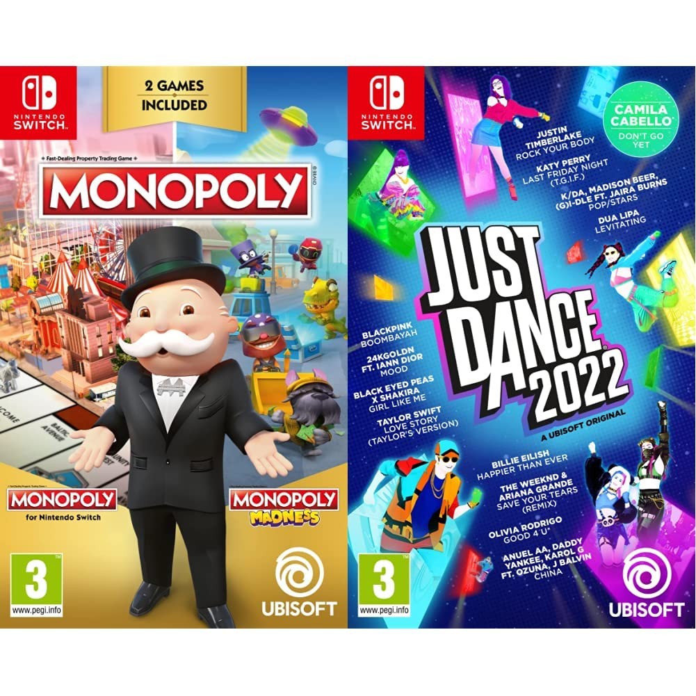 Switch Monopoly + Monopoly Madness (Double Pack) /Switch Game NUOVO