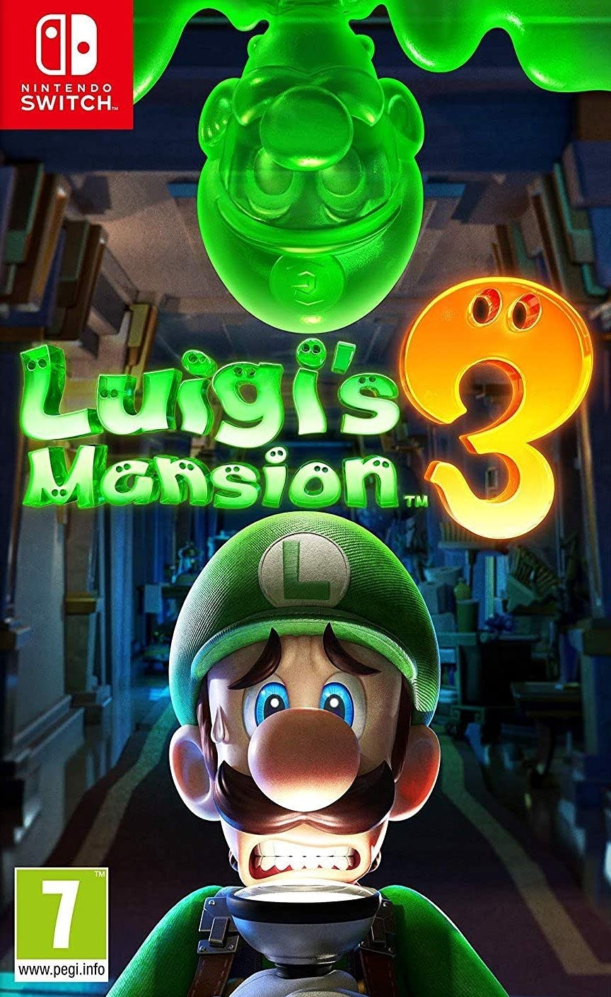 Nintendo Switch `Luigi`S Mansion 3 (Uk, Se, Dk, Fi)` Game NUOVO