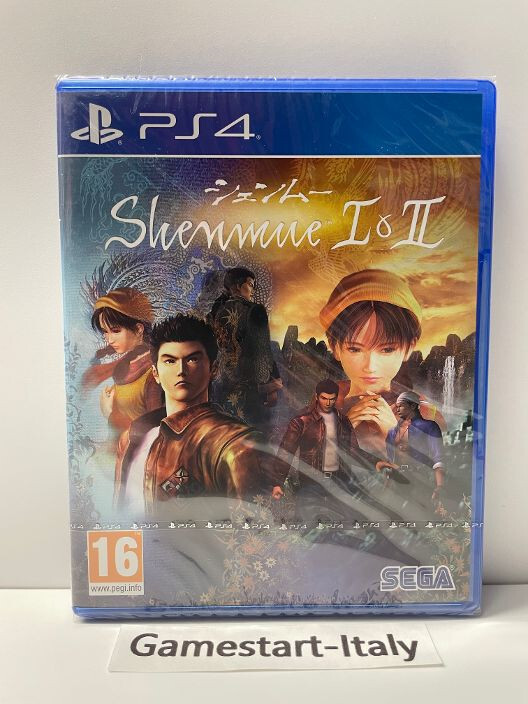 SHENMUE 1 e 2 - SONY PS4 - VIDEOGIOCO NUOVO SIGILLATO SEALED NEW - PAL VERSION