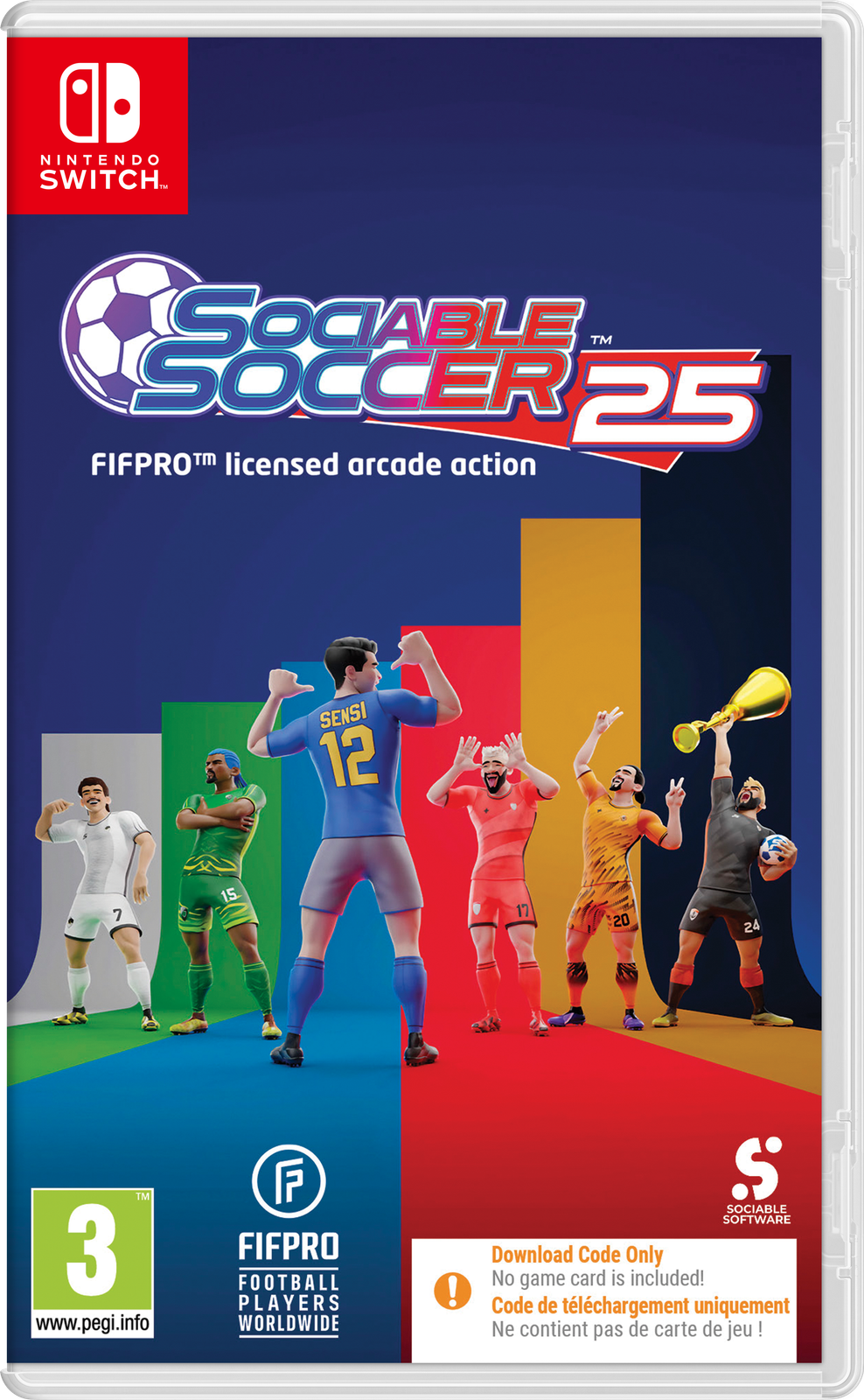 Sociable Soccer 25 Juego Digital para Consola Nintendo Switch