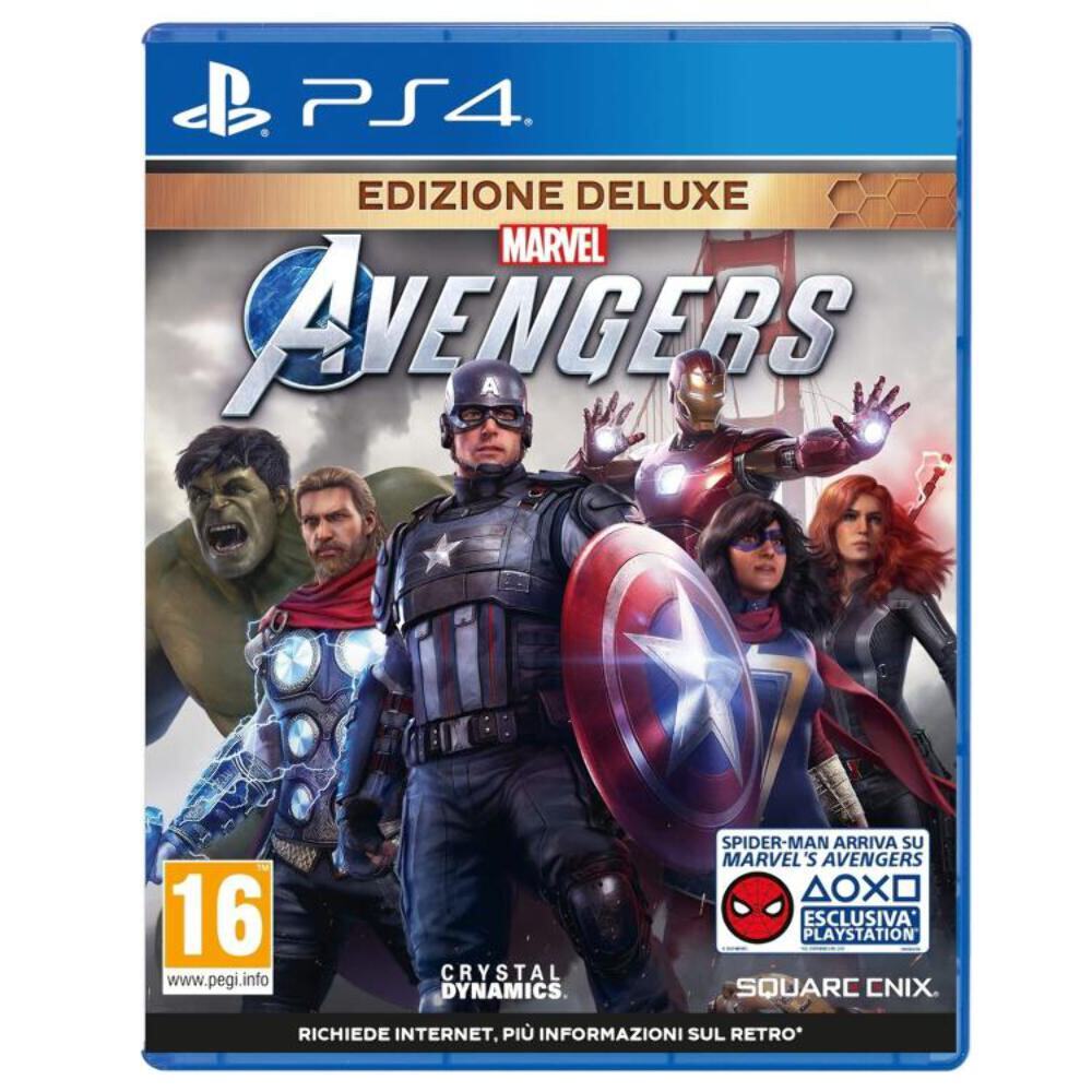 Marvel Avengers - Deluxe Edition Ps4 Gioco Italiano Playstation 4 Pal Italiano